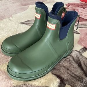 #Hunter rain boots #Hunter #Mens